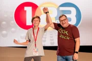 Kamerakind Emma aus Linz/Österreich mit Elton.