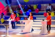 Das Rateteam für die USA aus Stuttgart/Deutschland bereitet sich konzentriert auf die nächste Frage vor.