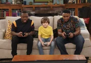 (v.l.n.r.) Malcolm Butler (Sheaun McKinney); Grover Johnson (Hank Greenspan); Marty Butler (Marcel Spears)