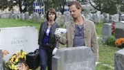 Det. Danny Messer (Carmine Giovinazzo) und Det. Lindsay Monroe (Anna Belknap).