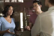 (v.l.n.r.) Dr. Tara Lewis (Aisha Tyler); Matthew (Daniel Henney)