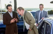 L-R: Adrian Monk (Tony Shaloub), Captain Leland Stottlemeyer ( Ted Levine),Lt. Randall Disher (Jason Gray-Stanford)