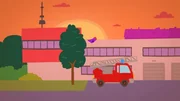 Fieps möchte die Feuerwehr von Nahem sehen.