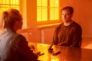 Kommissarin Jana Lebowski (Anja Schneider) möchte von Peter Klettmann (Torben Liebrecht) wissen, wieso dieser seine Frau umgebracht hat. Noch schweigt er.
