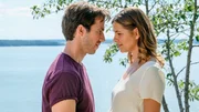 Alma und Leo können sich anfangs nicht leiden: Susan Hoecke als Alma, Giorgio Spiegelfeld als Leo