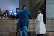 Ryan Eggold (Dr. Max Goodwin), Freema Agyeman (Dr. Helen Sharpe).