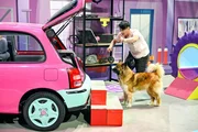 Mel Müller mit seinem Elo Heskia in Runde 1.   +++ Die Verwendung des sendungsbezogenen Materials ist nur mit dem Hinweis und Verlinkung auf RTL+ gestattet.