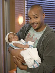 Glücklich über seinen Nachwuchs: Turk (Donald Faison) ...