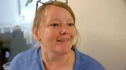 Marita Charlett war bisher in der ambulanten Altenpflege, arbeitet gerade zum ersten Mal im Pflegeheim.
