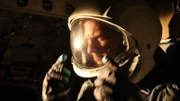 Astronaut in suit.