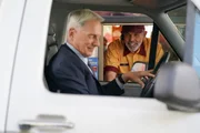 Leroy Jethro Gibbs (Mark Harmon, l.); T.C. Fornell (Joe Spano, r.)