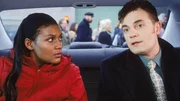 Denises (Edina Robinson) Sponsor Eichkamp (Christian Schramm) verlangt von Denise, schwanger zu werden, um so das öffentliche Interesse an ihrer Person neu anzufachen.