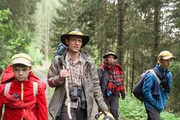 Auf dem Weg zur nächsten Challenge: Levi, Samuel, Deborah und Jeremy Liechti