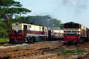 Eisenbahn in Myanmar.