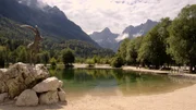 Trigalv Nationalpark, Slowenien.
