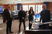(v.l.n.r.) Timothy McGee (Sean Murray); Nick Torres (Wilmer Valderrama); Jessica Knight (Katrina Law); Alden Parker (Gary Cole)