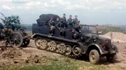 Halbkettenfahrzeug an der Westfront 1940 - Frankreich