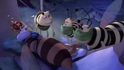 Die Wespen haben die Königin gekidnappt.