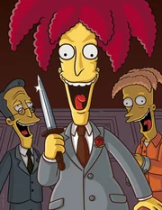 Die Simpsons wollen zu einer Restauranteröffnung gehen. Dort angekommen müssen sie jedoch feststellen, dass das Restaurant in Wirklichkeit gar nicht existiert, und sie ihr guter alter Feind Tingel-Tangel-Bob (M.) in einen gefährlichen Hinterhalt gelockt hat ...