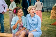 (v.li.): Lea Koch (Maj Borchardt), Janne Andersen (Brigitte Zeh)