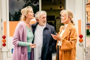 (v.li.): Signe Poulsen (Birte Berg), Ole Pössmann (Michele Oliveri), Sandra Pössmann (Claudia Rieschel)