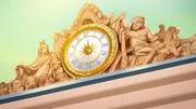 Lupin ist in der Uhrenkammer eingeschlossen! Bevor der königliche Uhrmacher auftaucht, stellt Belfort ein tierisches Rettungsteam zusammen.