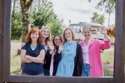 Fotogruß der Landfrauen vom Peterberg: vlnr: Lara Jenner, Michaela Pistono, Heike Schiltz, Anne-Christin Trautwein, Petra Waldraff.