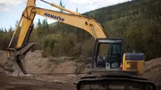 Dawson City, Canada, August 25 2011: The claim.