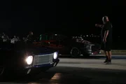 Chuck makes sure The Reaper is ready before banging the light.