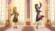 Der Löwe hat Nackenschmerzen und kann nicht zum Konzert. Belfort und Lupin suchen eine Lösung, damit er trotzdem teilnehmen kann.