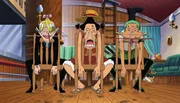 Ruffy, Sanji und Zorro.. One Piece, Staffel 7