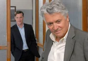 Auf heißer Spur: Commissario Laurenti (Henry Hübchen, vorne) und sein Kollege Antonio (Florian Panzner, li.).