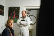 Kriminalhauptkommissarin Paula Ringelhahn (Dagmar Manzel) und Michael Schatz (Matthias Egersdörfer).