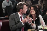 Robin (Cobie Smulders, r.) ist entschlossen, Barney (Neil Patrick Harris, l.) um jeden Preis zurückzugewinnen, während sich Ted als Babysitter für Marvin anbietet ...