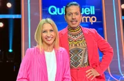 Die Kandidaten des Teams "Tanz": Kathrin Menzinger (l.) und Jorge González (r.).