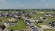 Keyenberg, Kuckum, Berverath, Unter- und Oberwestrich: In diesem Neubaugebiet sollten die Umsiedler aller fünf Dörfer ein neues Zuhause finden