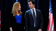 Grace (Jennifer Finnigan, l.); Darius (Santiago Cabrera, r.)