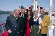 (v.li.): Hans Kraemmer (Josef Schimek), Klaus Wildbolz (Wenzel Hofer), Barbara Wussow (Susanne Neumann), Lotte Ledl (Anna Kofler), Peter Minich (Michael Balthasar).