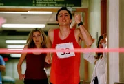 Sarah Chalke (Elliot Reid), Zach Braff (John 'J.D.' Dorian).