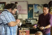 Jerry Ortega (Jorge Garcia) and Chin Ho Kelly (Daniel Dae Kim).