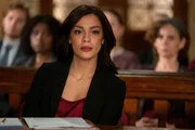 Pictured: Odelya Halevi as A.D.A. Samantha Maroun