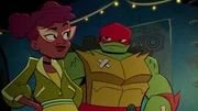 April O'Neil, Raphael.