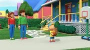 Caillou mit Mami und Papi
