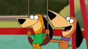 v.li.: Augie Doggie, Doggie Daddy