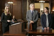 (l-r) Stephanie March as ADA Alexandra Cabot, John Larroquette as Randall Carver, Thomas Sadoski as Joe Thagard