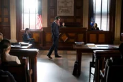 (l-r) Hugh Dancy as Assistant District Attorney Nolan Price, Mariska Hargitay as Capt. Olivia Benson