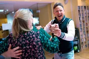 Tanzlehrer Georg Stallnik in der Tanzschule Stallnig-Nierhaus.