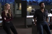 Jennifer Jareau (A.J. Cook, l.); Luke Alvez (Adam Rodriguez, r.)