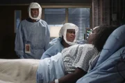 Dr. Richard Webber, Dr. Miranda Bailey, Elena Bailey.