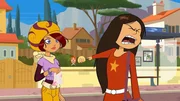 Nat und Lulu bewerfen Wendy mit Eis, das dann leider Sammie trifft. Dabei wollte doch Marine Wendy in letzter Minute retten.